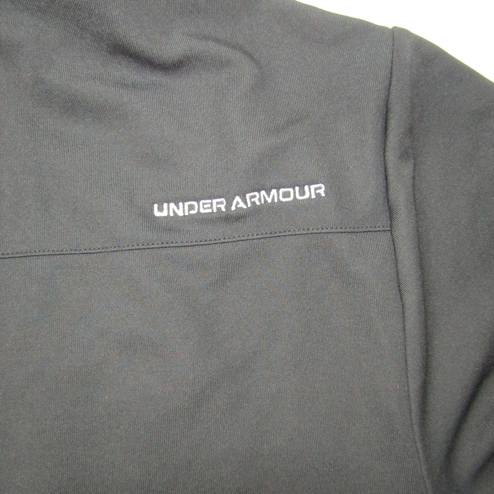 Under Armour Black Polo Shirt Sz L Cam Newton - Picture 6 of 6